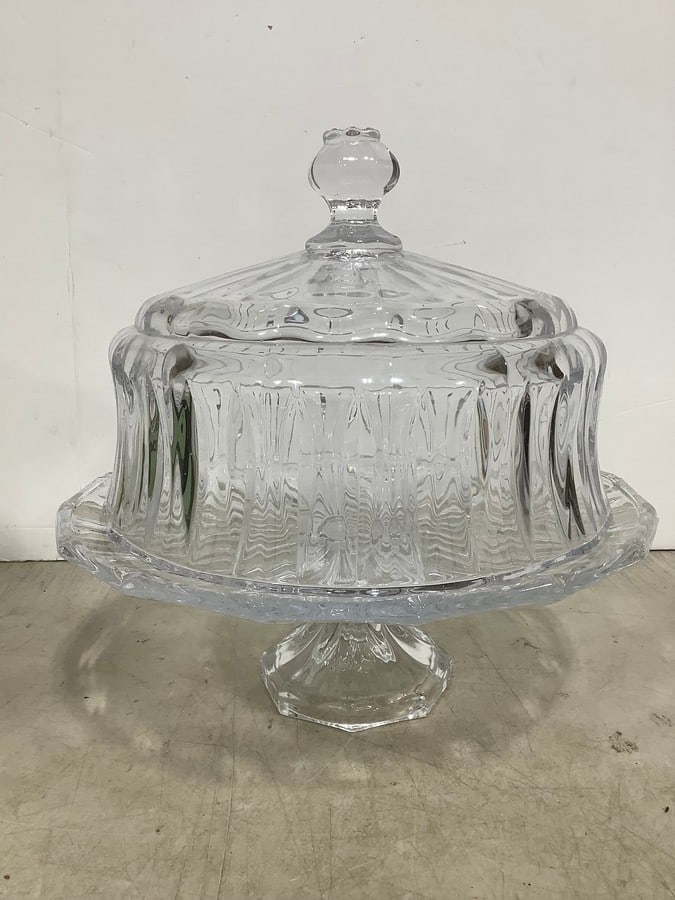 Crystal Glass Serving Tray (1 of 1)