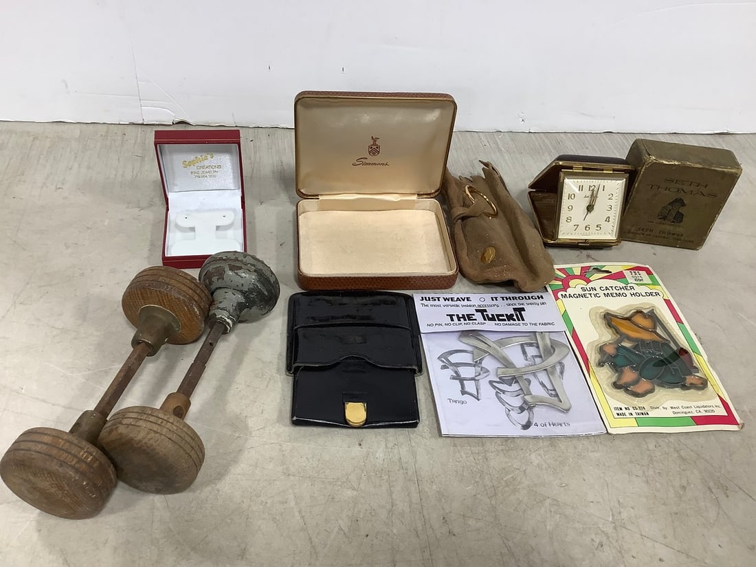 Vintage Doorknobs, Jewelry Cases, Seth Thomas Pocket Watch (1 of 1)