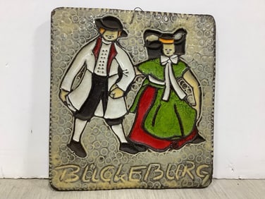 Blickeburg Wall Hanging Plaque (7.75inx8.25in)
