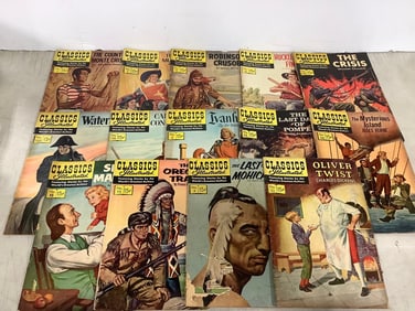 Classics Illustrated magazines
