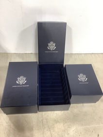 United States Mint proof sets cases(EMPTY)