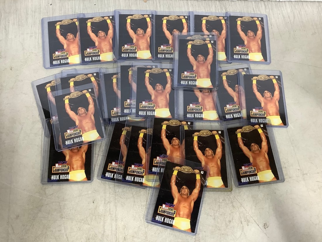 Hulk Hogan collectible cards (1 of 1)