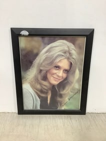 Jaime Sommers framed and signed print(9.25in.x11.5in.)