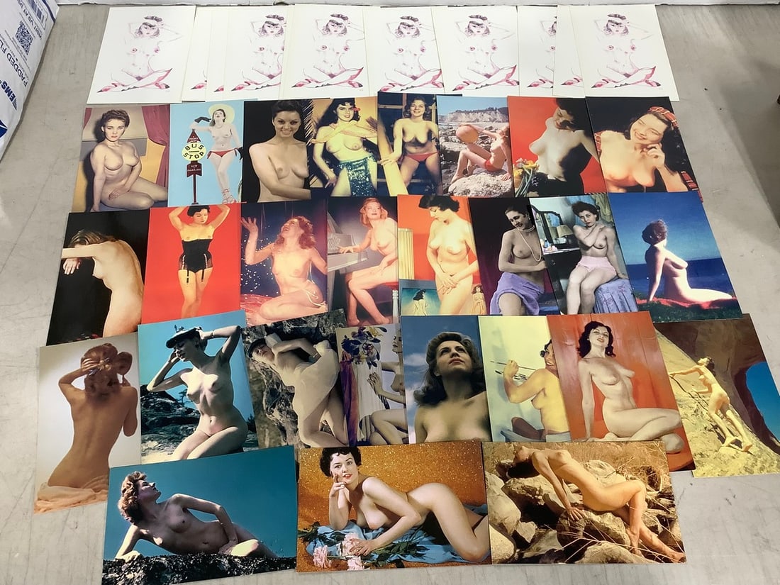 Pornographic postcards (1 of 1)