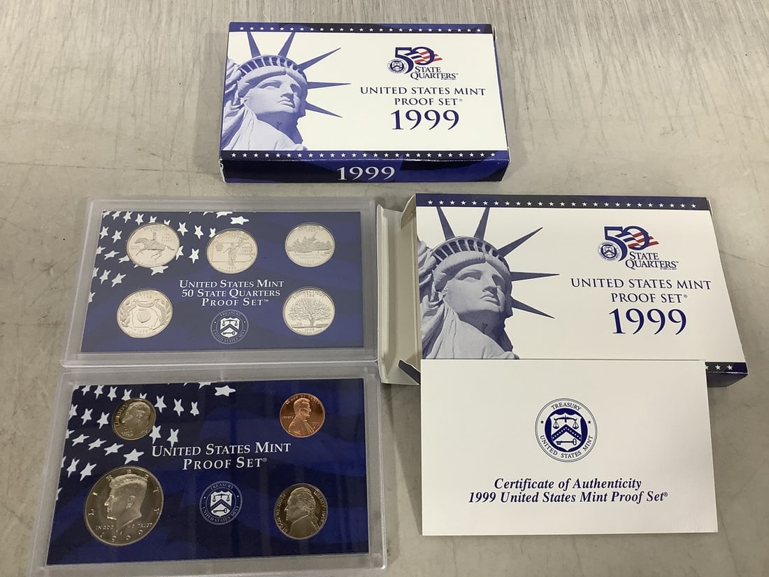 1999 United States Mint proof set (1 of 1)