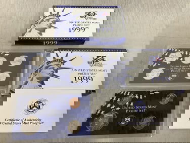 1999 United States Mint proof set