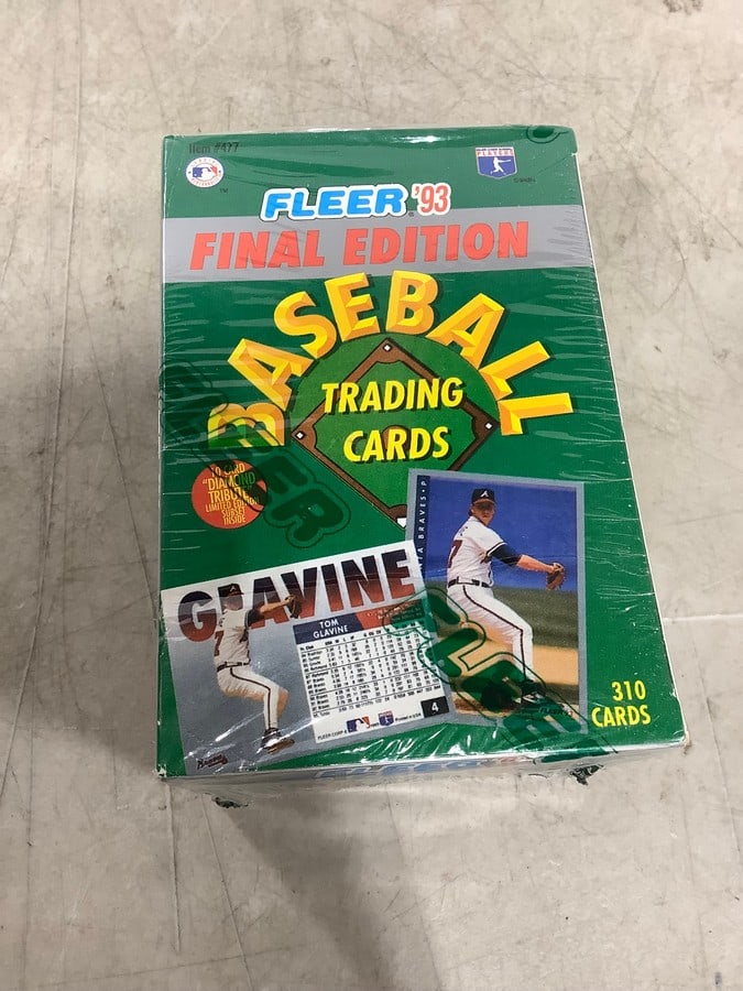 Fleer 1993 final edition baseball trading cards(sealed set) (1 of 1)