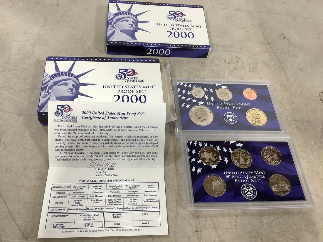 2000 United States Mint proof set (1 of 1)