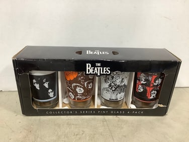 The Beatle's collector's series pint glass(4 pack)