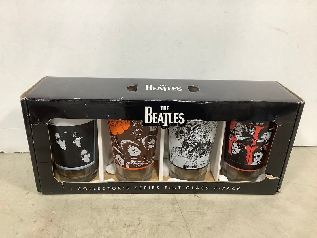 The Beatle's collector's series pint glass(4 pack): The Beatle's collector's series pint glass(4 pack)