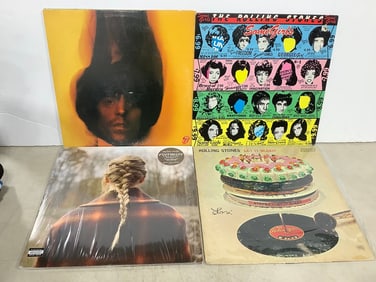 Various records(Rolling Stones and Taylor Swift)