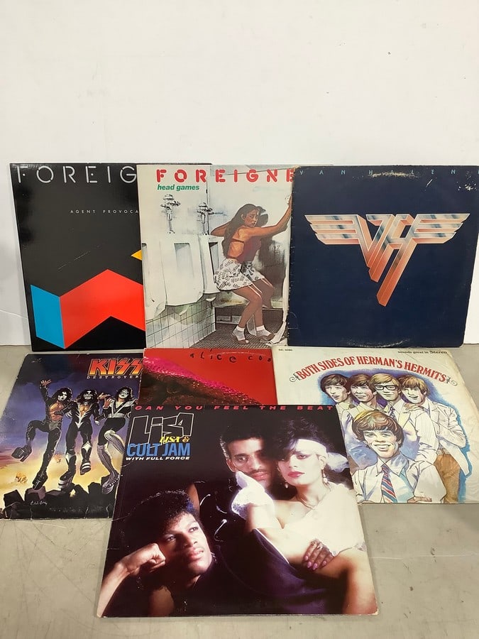 Vintage Records (Foreigner, Van Halenn, etc) (1 of 1)