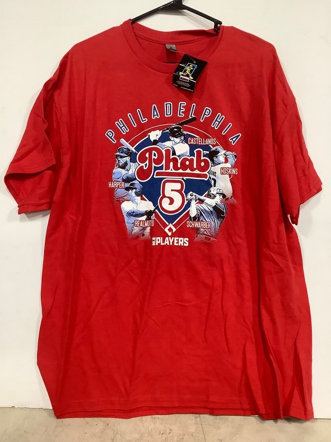 Philadelphia Phillies Phab 5 Tshirt (Size: XL): Philadelphia Phillies Phab 5 Tshirt (Size: XL)