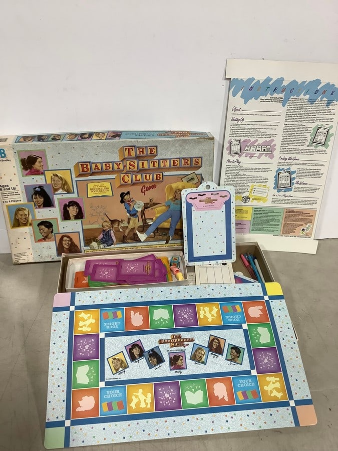 The Babysitters Club vintage board game: The Babysitters Club vintage board game