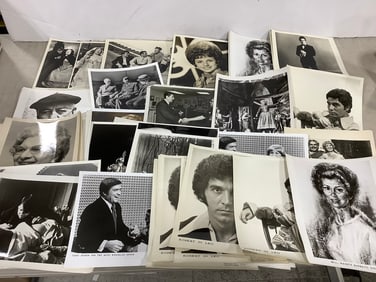 Vintage black and white photographic prints