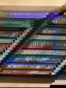 Various hardcover books(To Kill a Mockingbird, The Robe, Heart of the West, and more)
