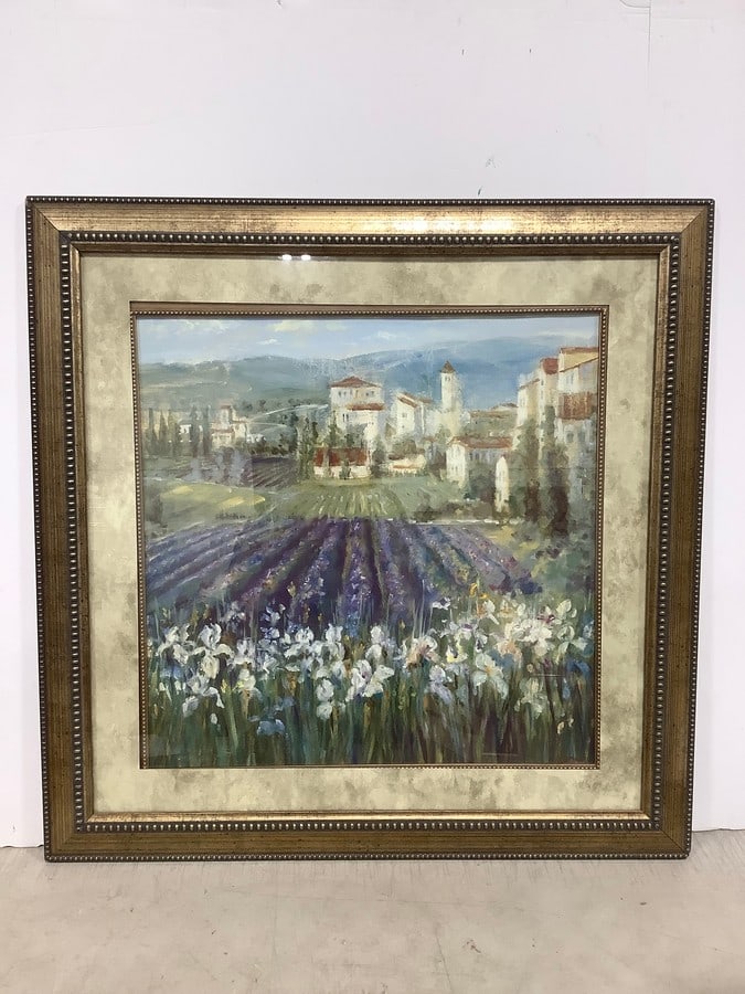 Framed art print signed Michael Longo(28in.x28in.) (1 of 1)