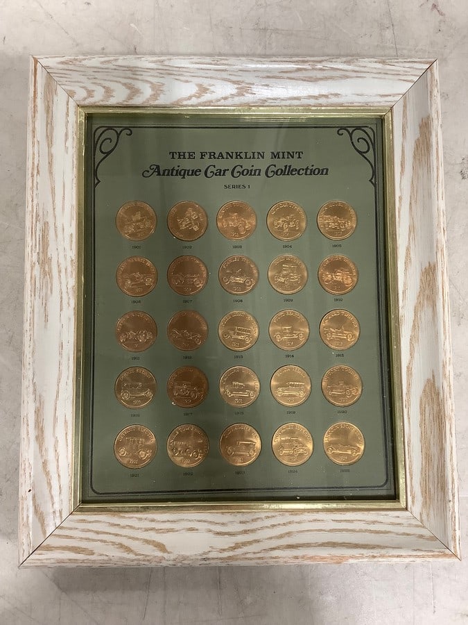 The Franklin Mint Antique Car Coin Collection 1901-1925(10in.x12in.) (1 of 1)