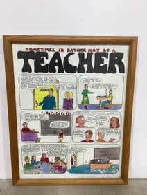 Framed Comic Strip (12inx15in)