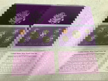 1992 United States Mint Proof sets