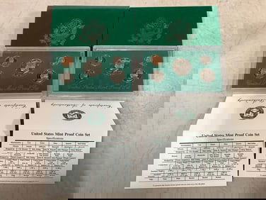 1997 US Mint Proof coin sets