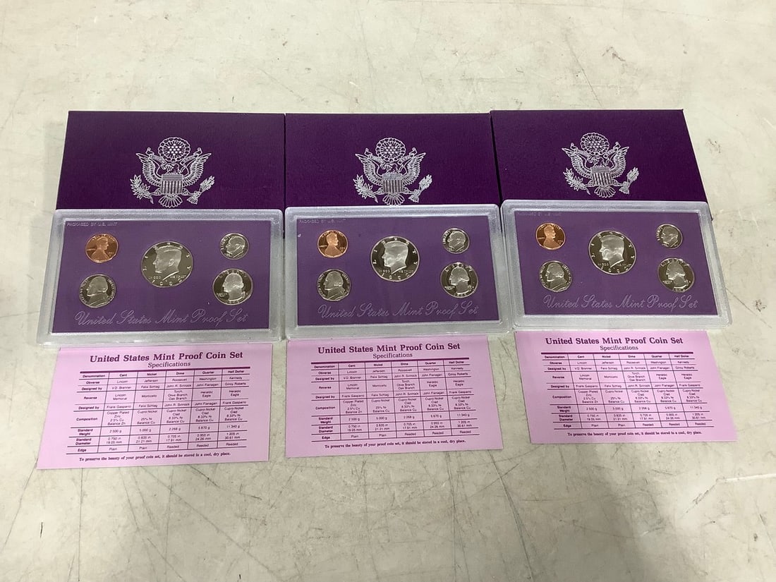1992 US Mint Proof coin sets (1 of 1)
