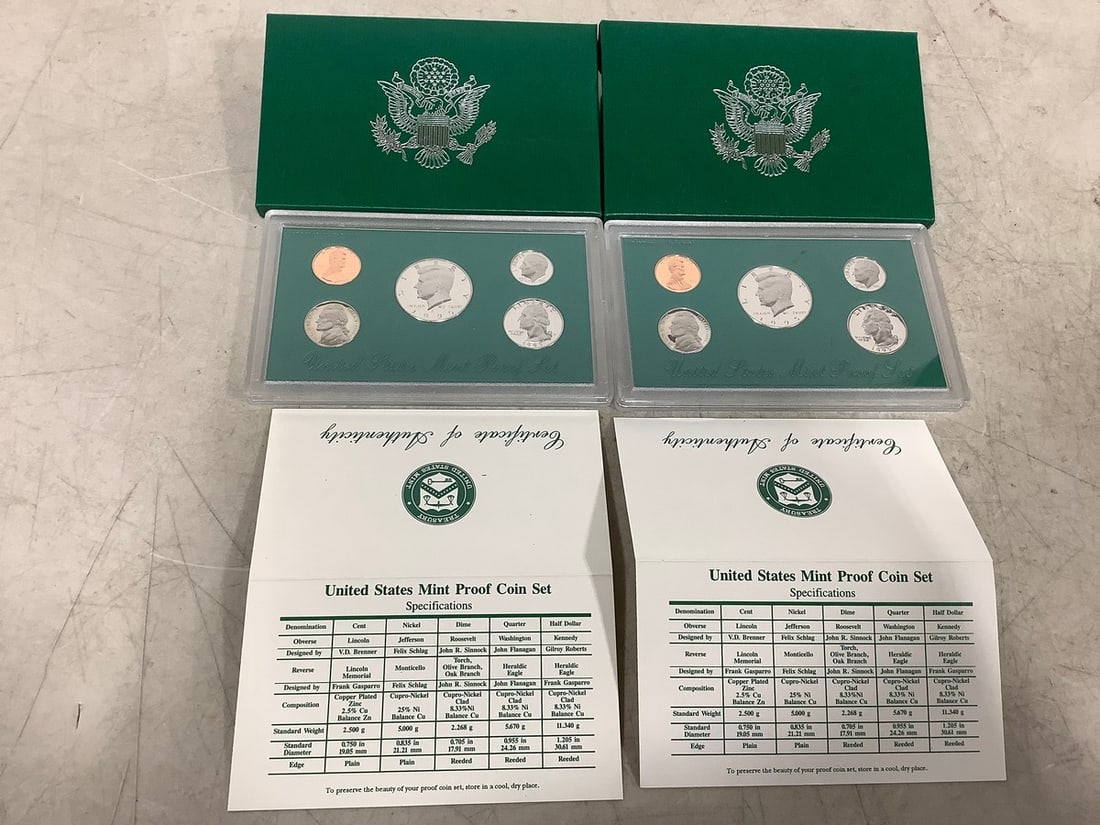 1995 US Mint Proof coin sets (1 of 1)