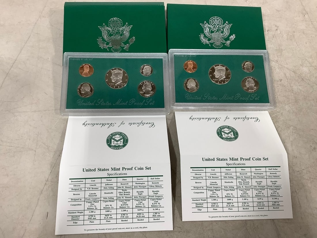 1996 US Mint Proof coin sets (1 of 1)
