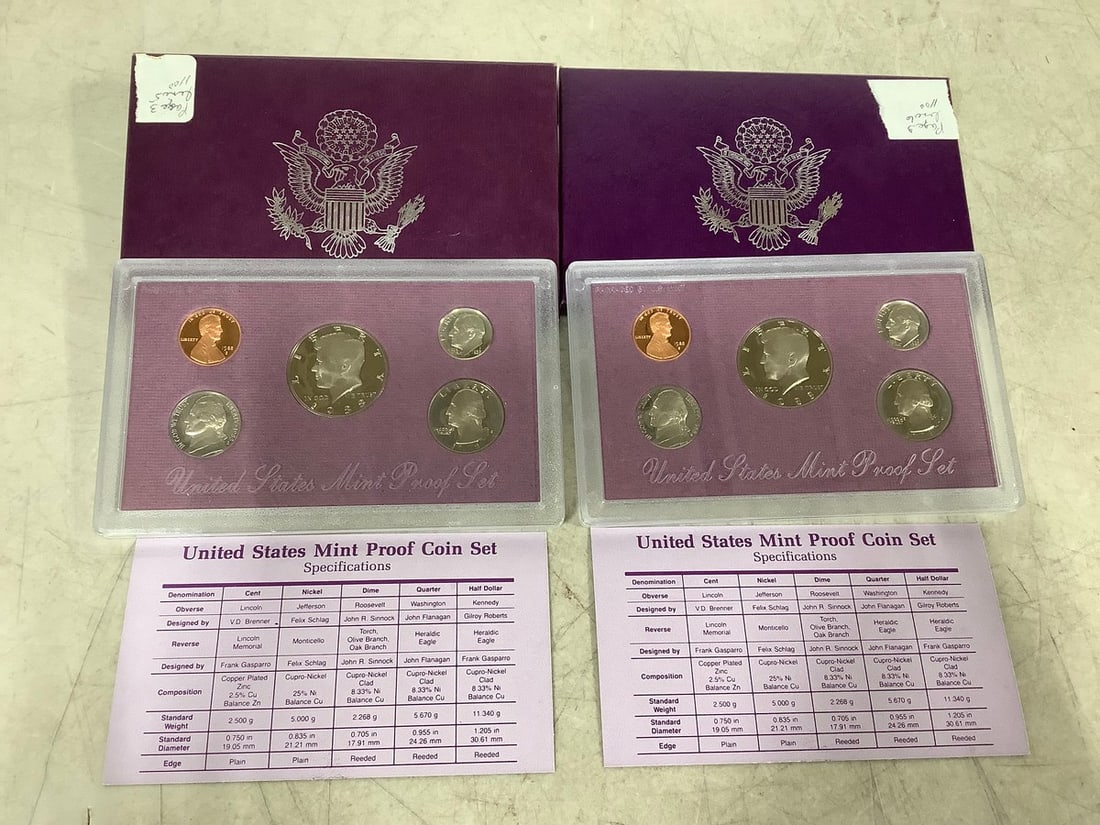 1988 US Mint Proof coin sets (1 of 1)