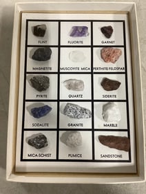 Mineral and Rock collection set