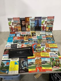 Vintage travel brochures/advertisements
