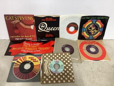 Vintage 45's(Foreigner, Queen, and more )