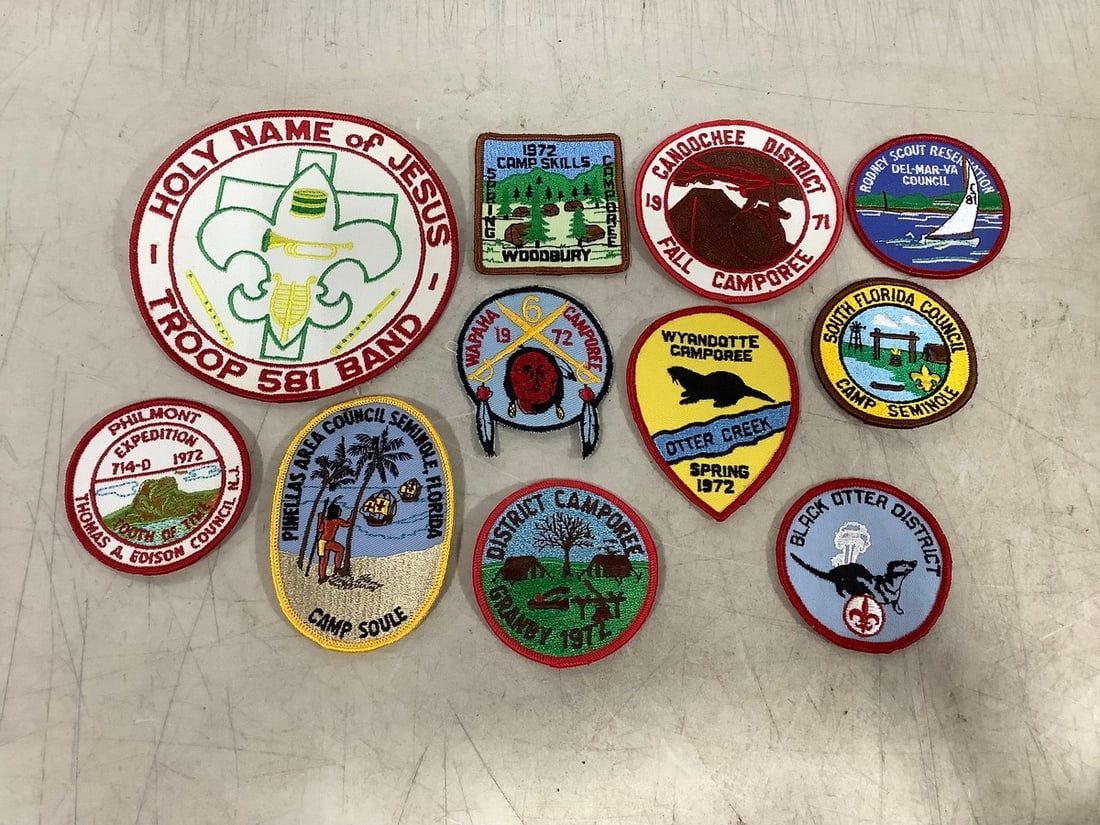 1970's vintage boy scout badges: 1970's vintage boy scout badges