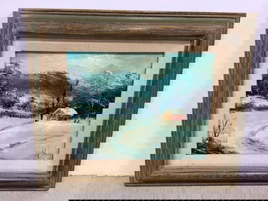 Framed artwork(12.5in.x14.5in.)