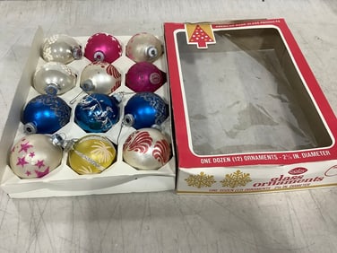 Vintage Christmas ornaments