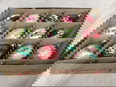 Vintage Christmas ornaments