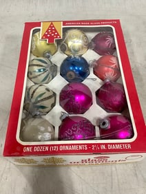 Vintage Christmas ornaments