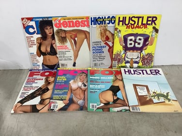 Various magazines(Hustler Humor, Genesis, Fox, and more)