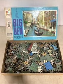 Vintage Big Ben interlocking jigsaw puzzle(20in.x26in.)