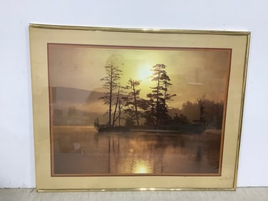 Framed Photographic Print *frame broken* (22inx28in)