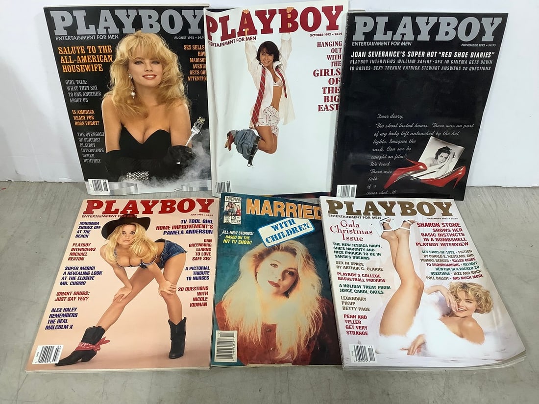 Playboy magazines and Married with Children comic (1 of 1)