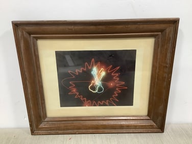 Framed artwork(14.5in.x17.5in.)