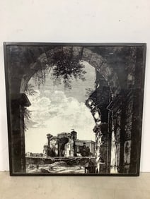 Luigi Rossini framed art print(16in.x16in.)