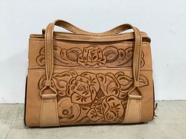 Vintage Handmade Leather Bag