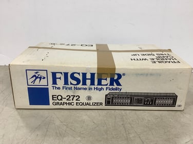 Fisher Graphic Equalizer new in box(EQ-272)