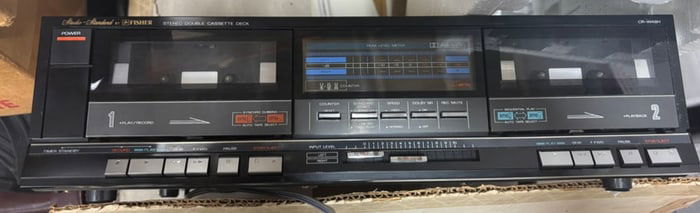 Studio Standard by Fisher Stero double cassette Desk