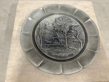 1975 Pewter Plate