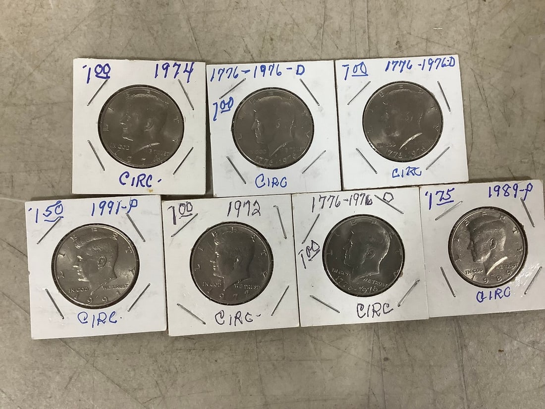 Various 1972-1991 Coins (1 of 1)