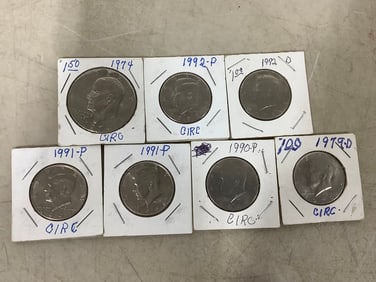 Various 1972-1992 Coins