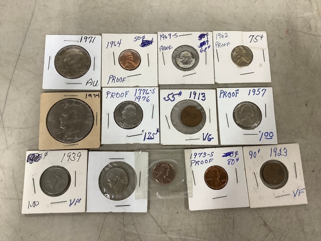 Various 1913-1976 Coins (1 of 1)